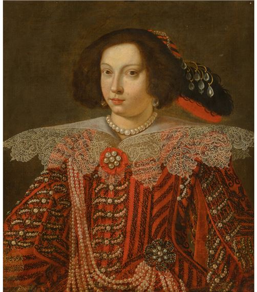 Portrait of Maria Caterina Farnese, Duchess of Modena - Matteo Loves