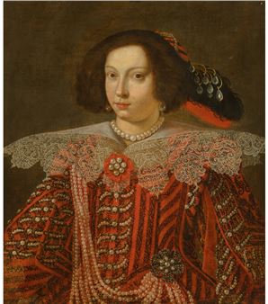 Portrait of Maria Caterina Farnese, Duchess of Modena - Matteo Loves