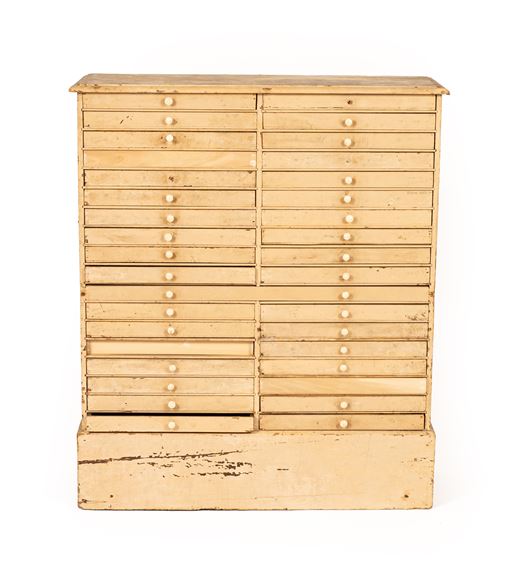 William Simmonds tool and material chest MutualArt