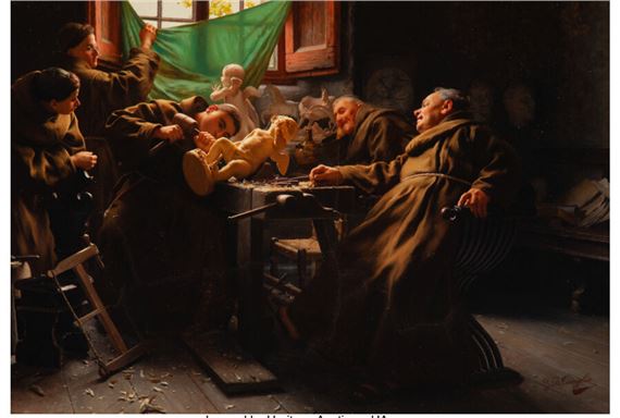 Giovanni Battista Torriglia | The carver's apprentice | MutualArt