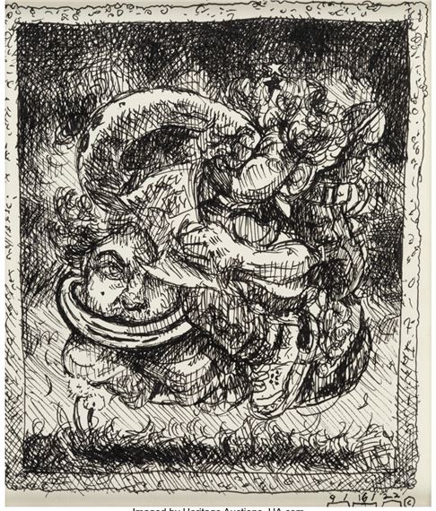 Commission Sketch - Antonio J. Ainscough