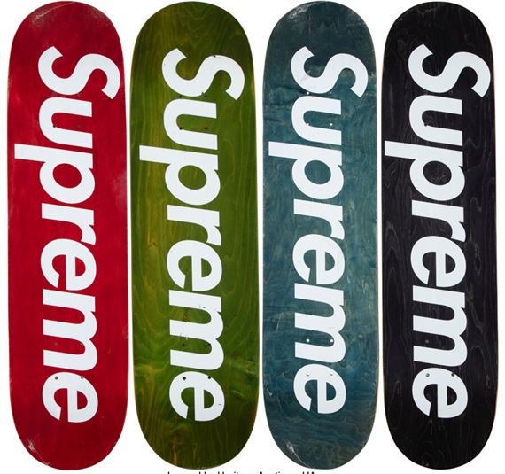 Supreme シュプリームデッキ 08AW Stained logo deck Supreme | Stained Logo Decks (2008) | MutualArt