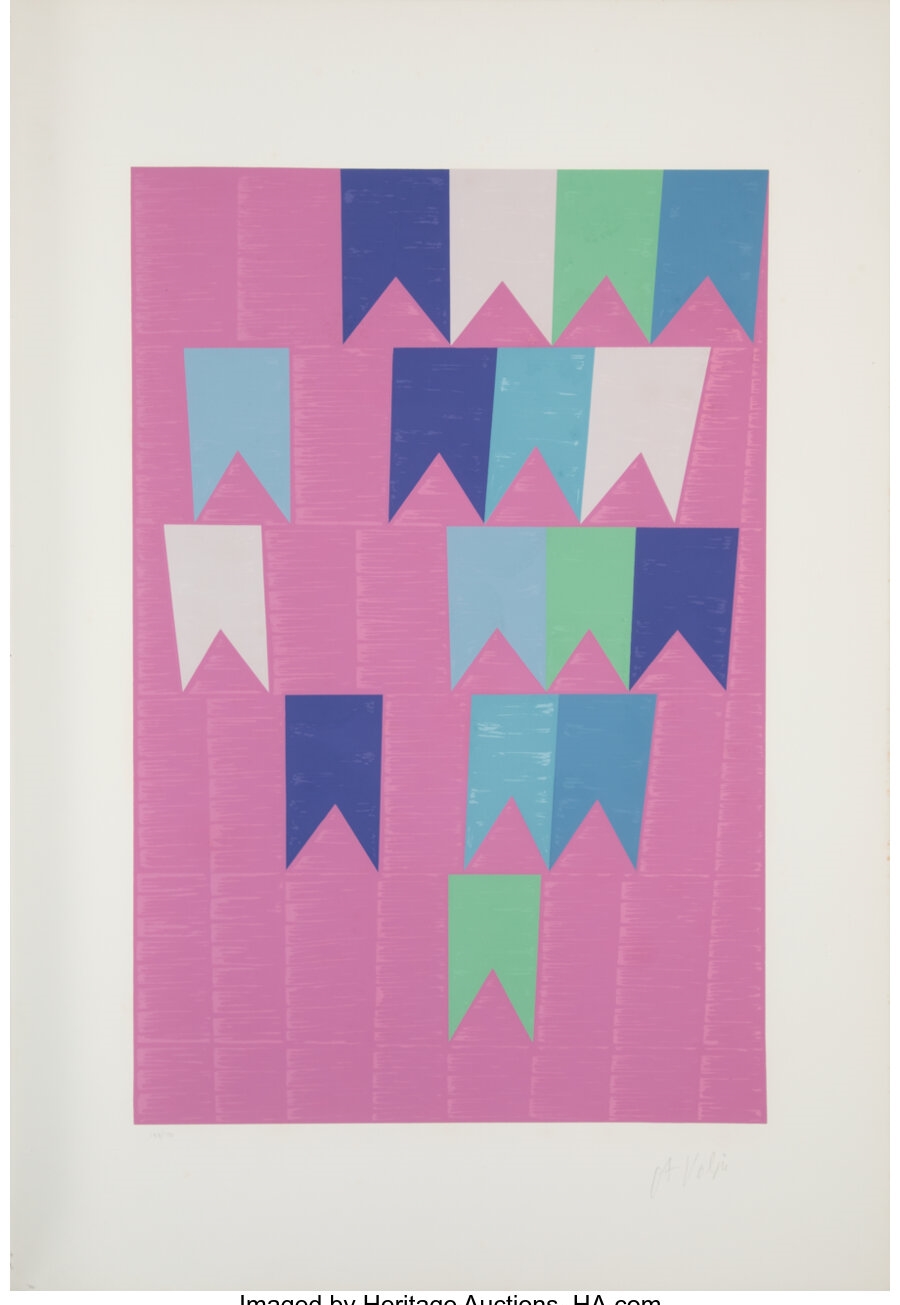 Pink Flags - Alfredo Volpi