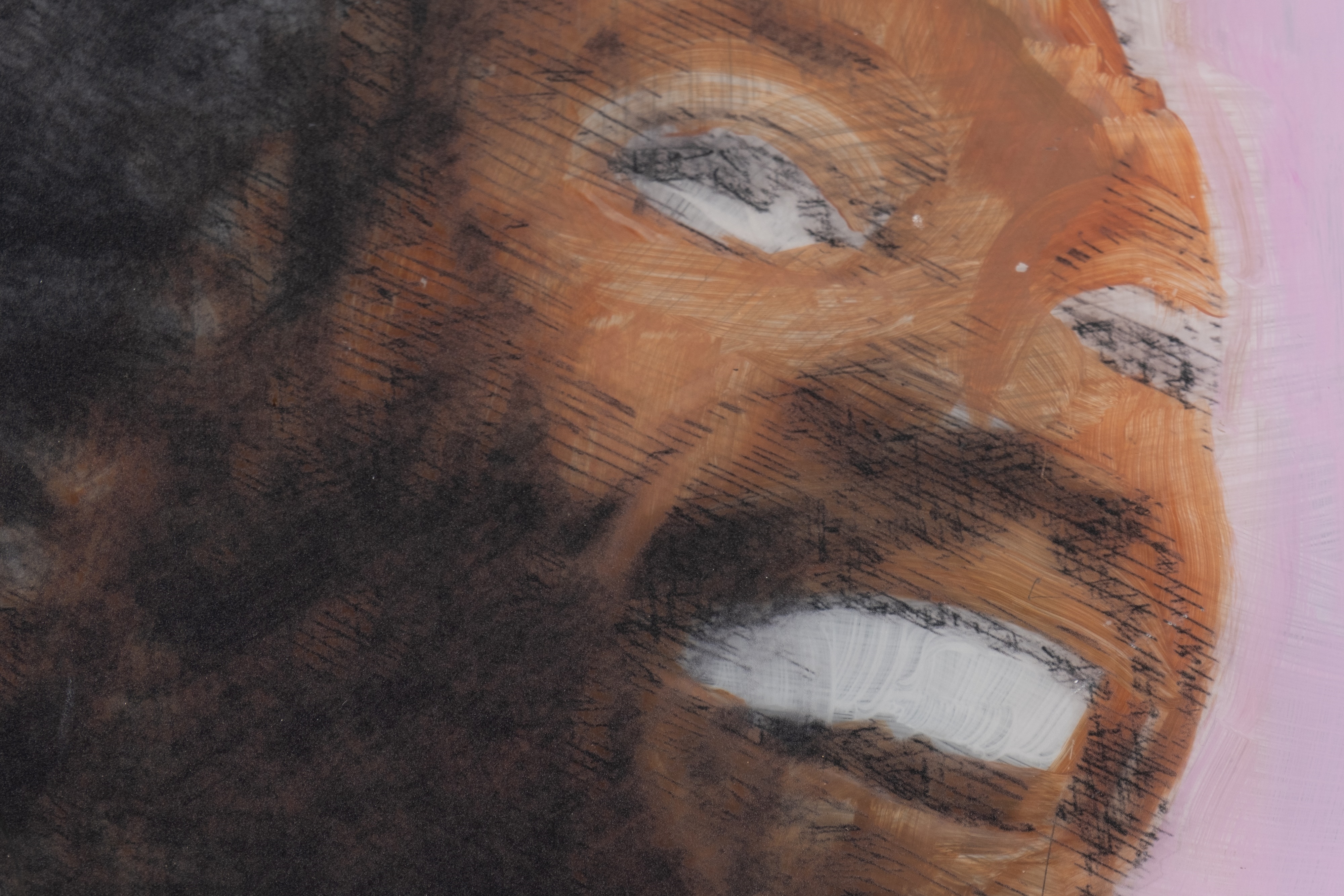 Artwork by Magolide Collective, How to Put the Nkosi in Simon Nkoli, Made of acrylic with augmented reality on perspex