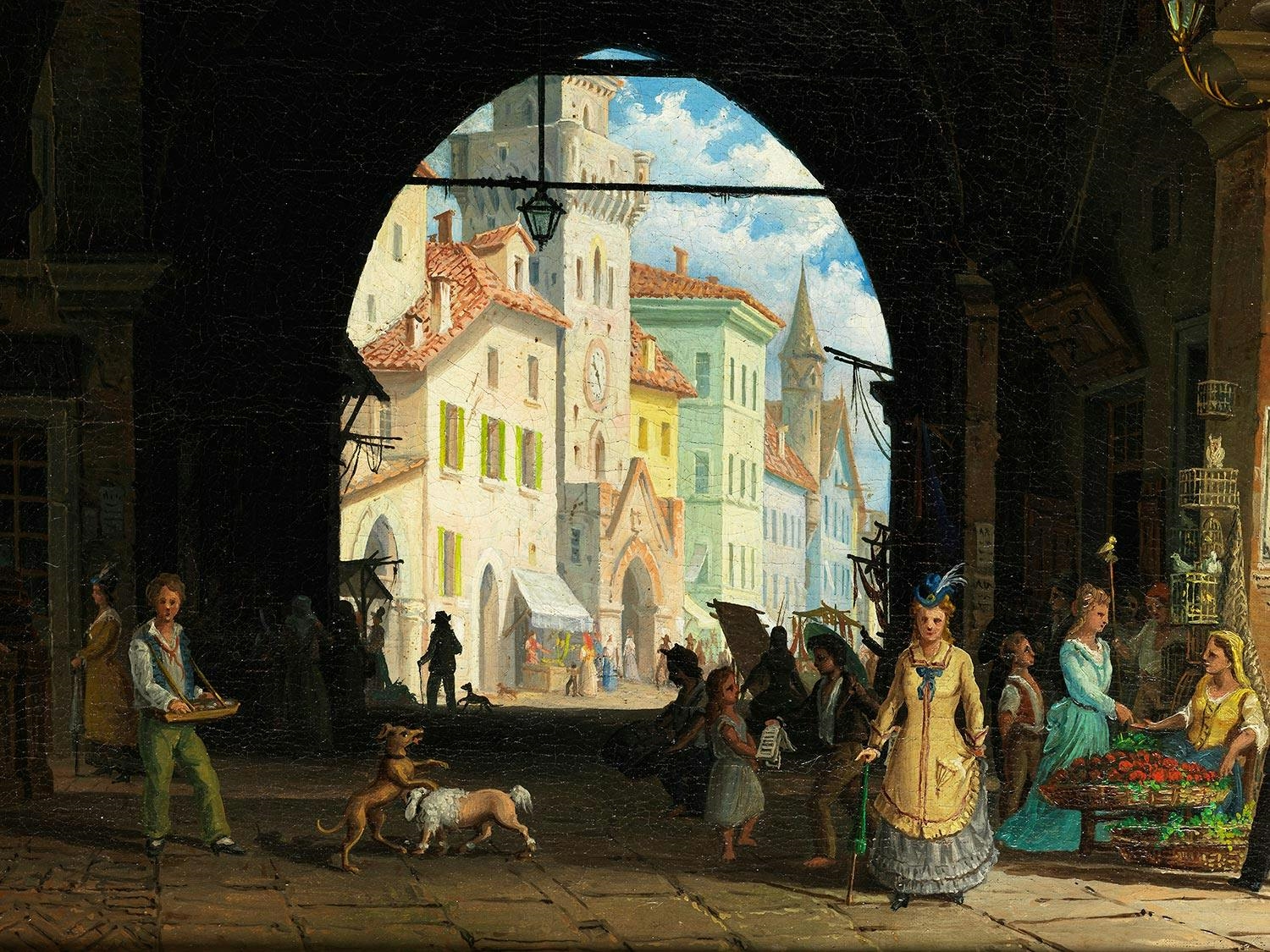 Анджело Ингани (Angelo Inganni),1807-1880.Итальянский художник ...