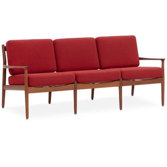 Free-standing three-seater sofa - Svend Aage Eriksen