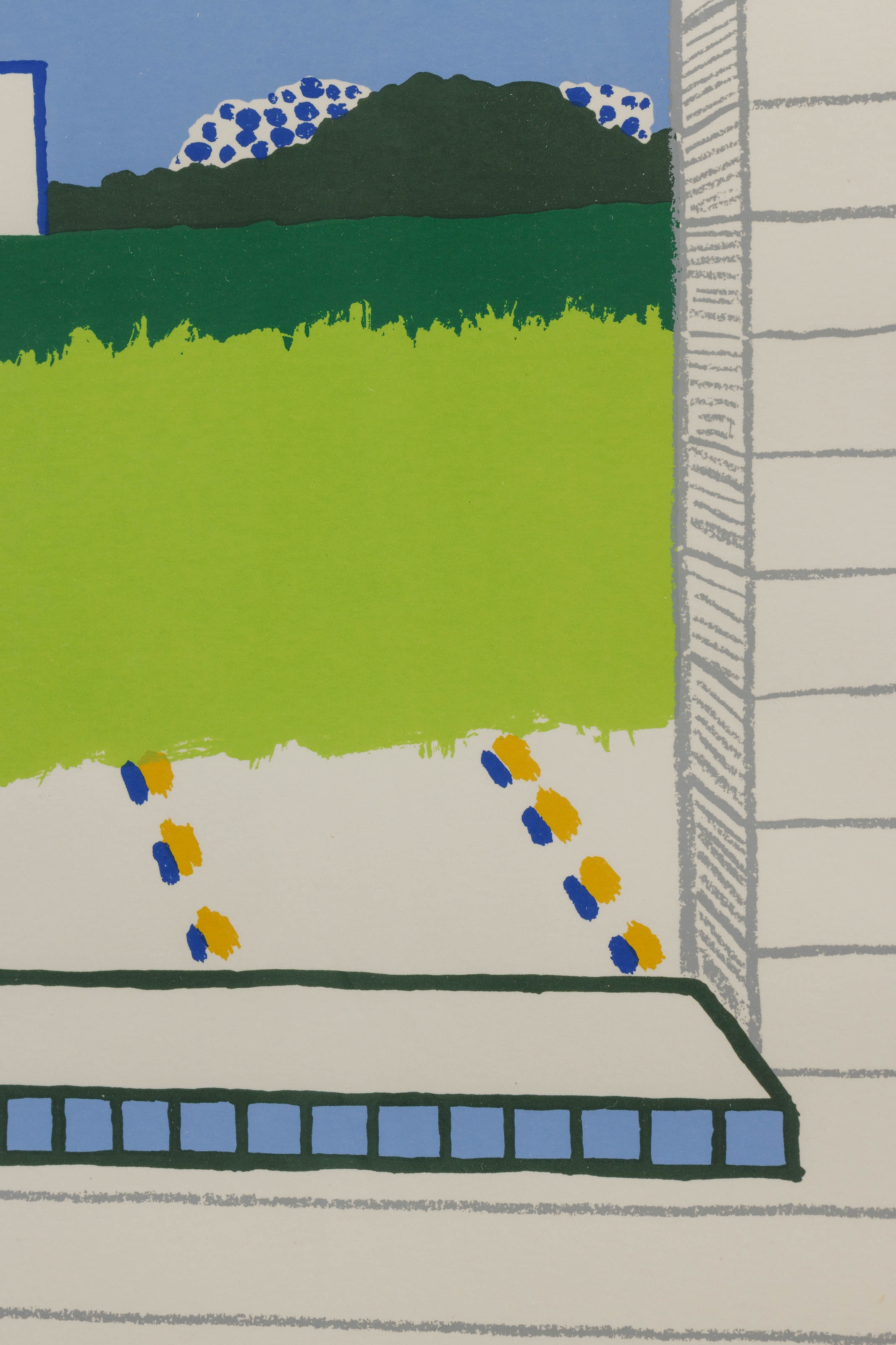 Roger Raveel | Doorkijk (1975) | MutualArt