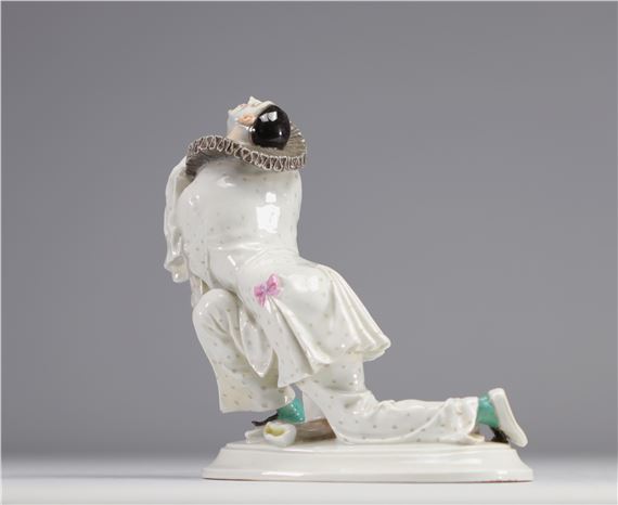 Paul Scheurich | Pierrot character from Ballet russe Meissen