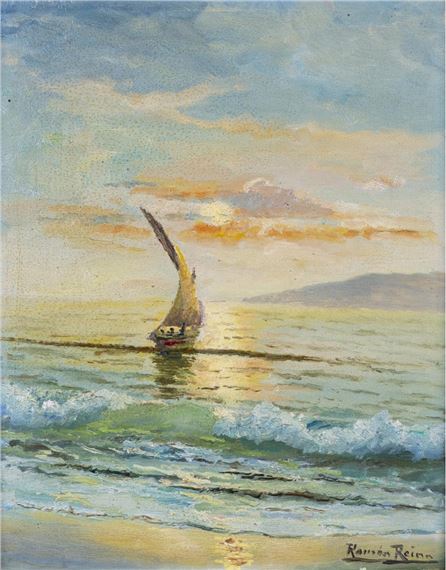 Atardecer by Ramón Reina Márquez, 1976