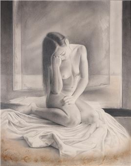 Desnudo femenino - Miguel Rodríguez Núñez