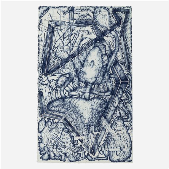 Blue Shroom Structure by Steve DiBenedetto, 2013