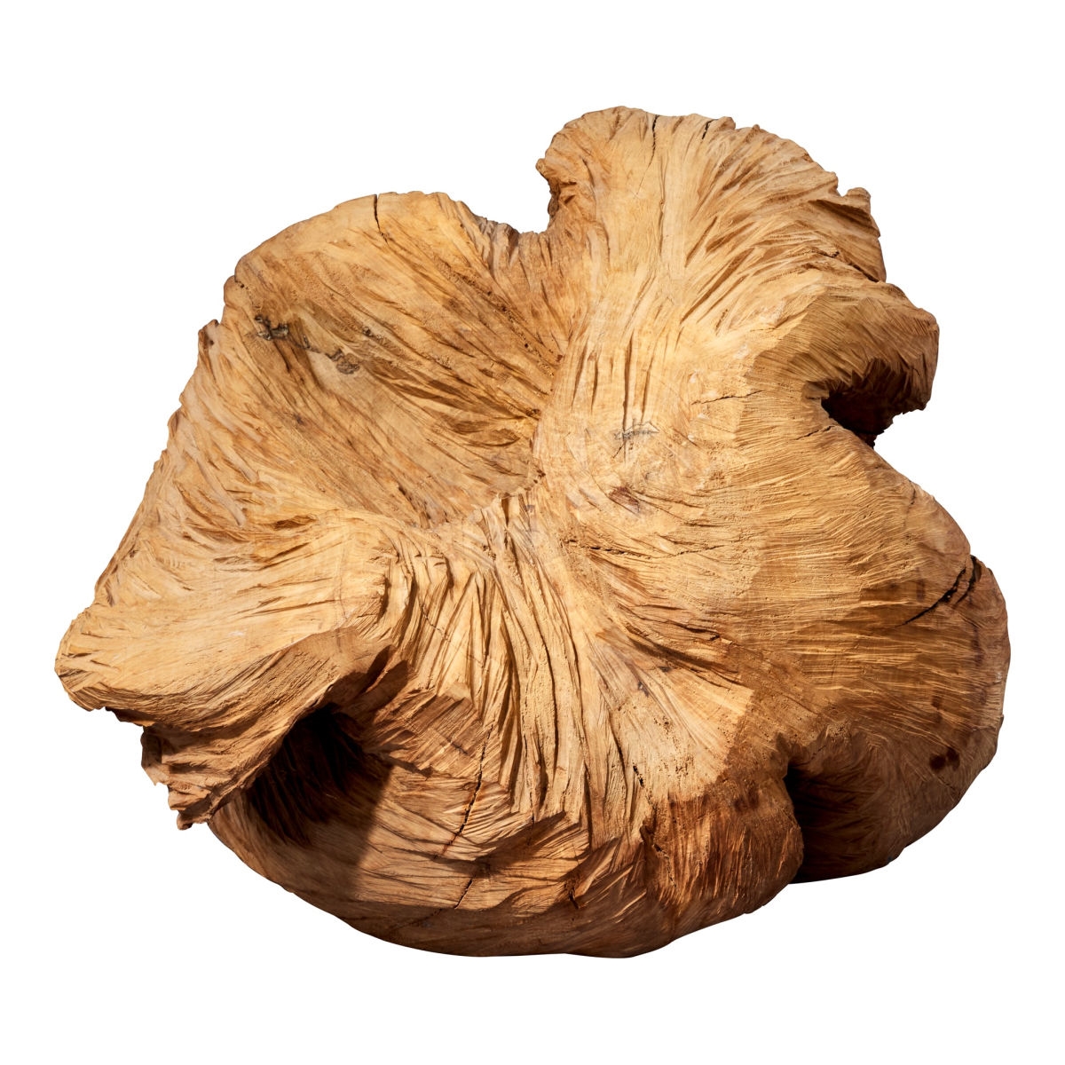 Artwork by Reinhard Bombsch, «Schaleninhalt (shell contents)»., Made of wood