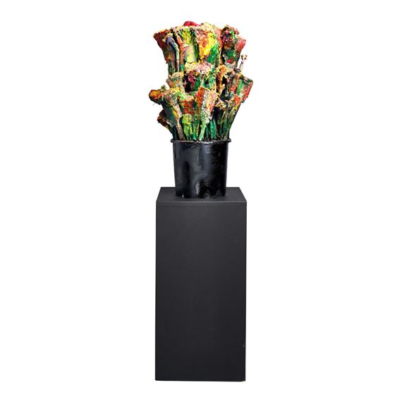 «Kreuz (statt Blumen) (cross, instead of flowers)». by Bernd Völkle, 1940