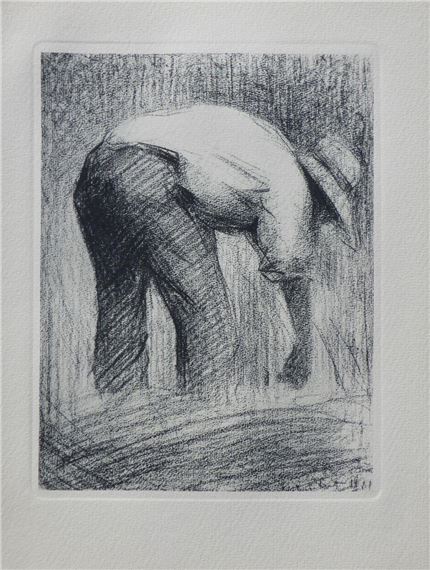 The Harvester by Georges Seurat, 1948