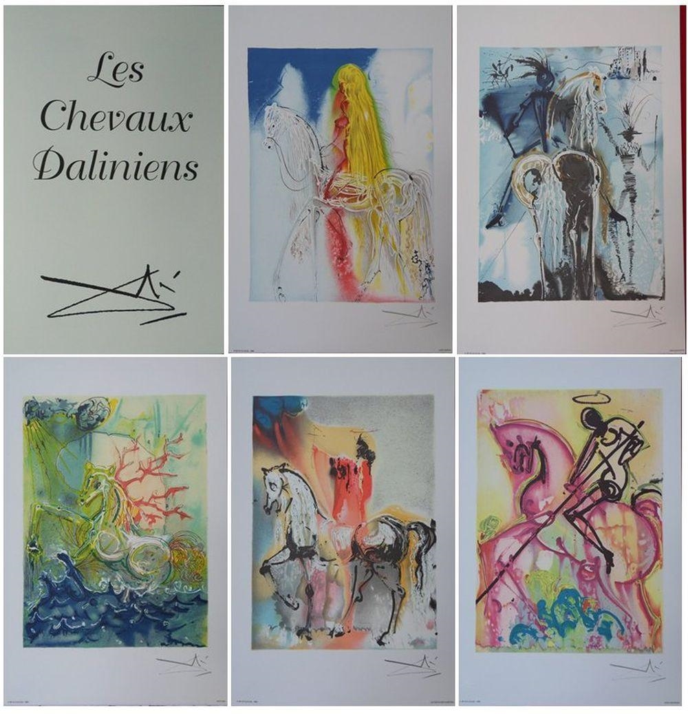 Salvador Dali、LES CHEVAUX DALINIENS