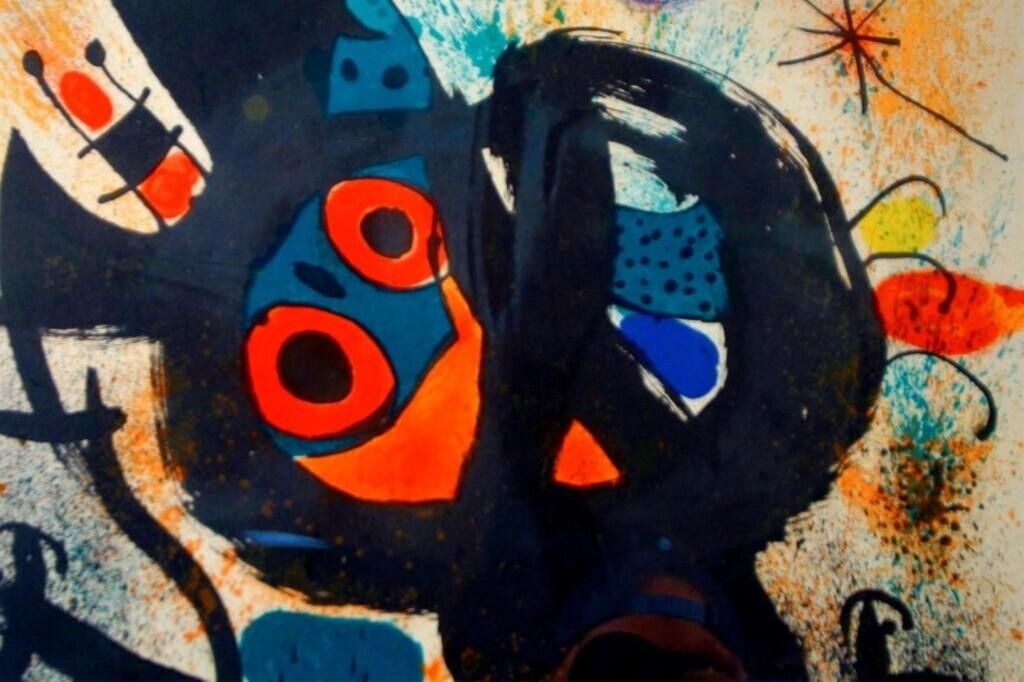 Joan Miró | Joan Miro' - lithograph in Colors 1969 (Circa 1969) | MutualArt
