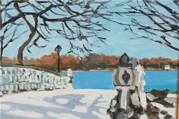 Pham Luan | Snow on Reservoir Bridge, 2007 (2007) | MutualArt