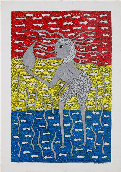 Untitled (Gond) by Suresh Kumar Dhurve, 2012