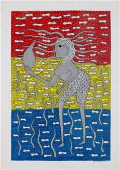 Untitled (Gond) - Suresh Kumar Dhurve