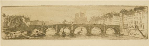 Notre-Dame De Paris Invitation (Tabanelli 127 iii/III) by Edgar Chahine, 1904