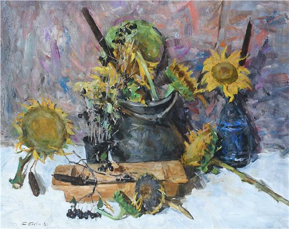 Sunflowers - Serguei Mikhailovitch Skoubko