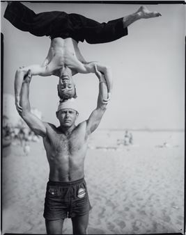 '"Headstand," Muscle Beach, Santa Monica, Calif.' - Larry Silver