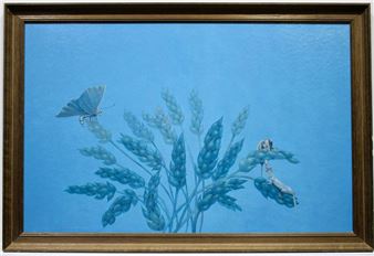 Muizen in plantenstengels - Darius Gunneweg