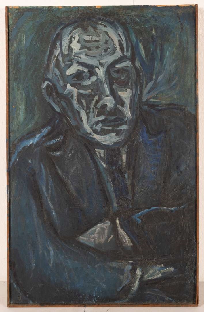 Artwork by Meinert Willem Volkers, Portret, Made of board