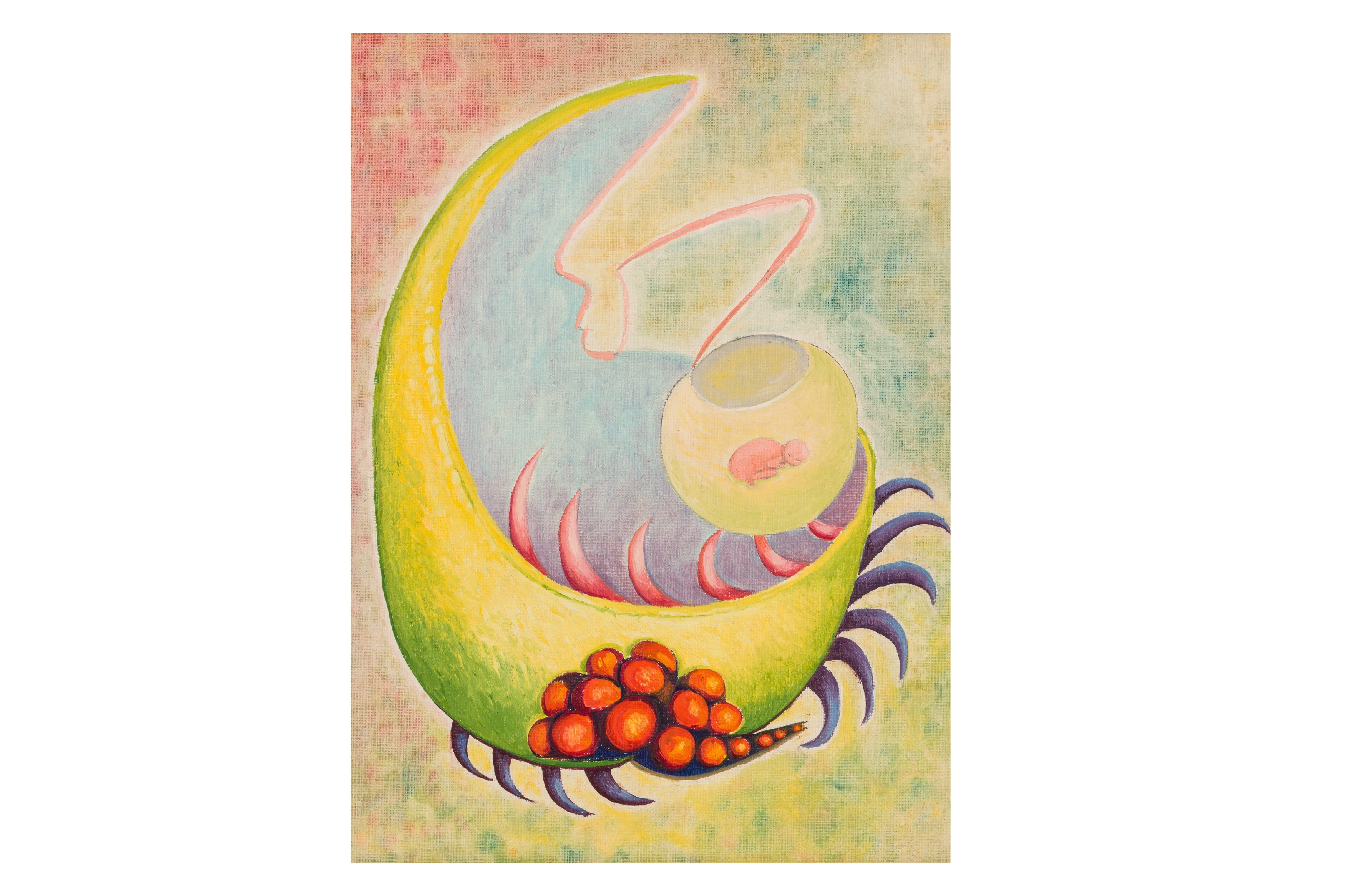 Artwork by Grace Pailthorpe, 16 & 17 April 1941, Made of oil on canvasboard