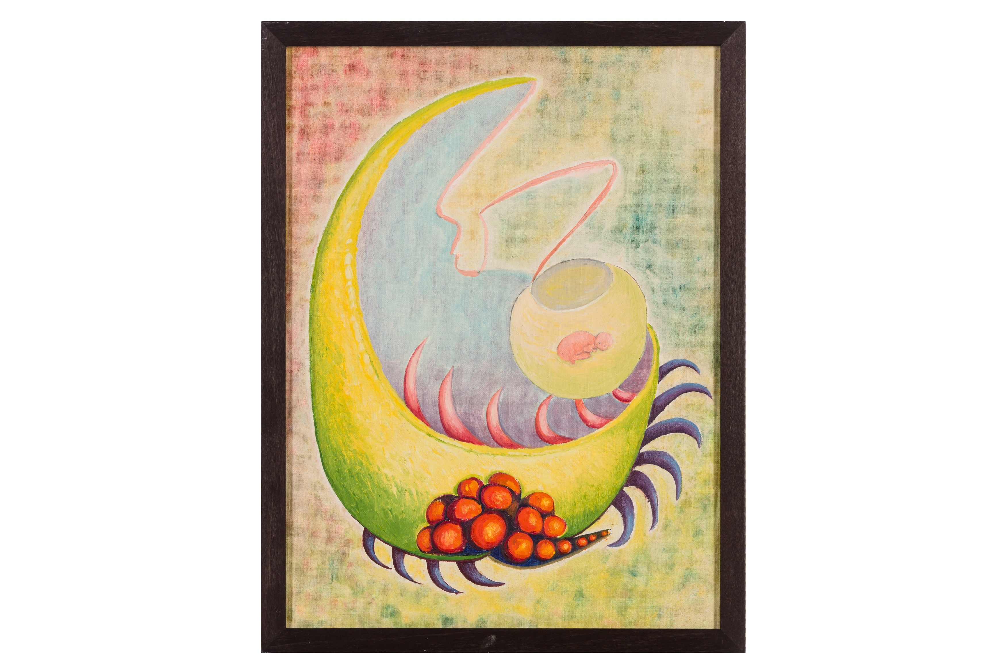 Artwork by Grace Pailthorpe, 16 & 17 April 1941, Made of oil on canvasboard