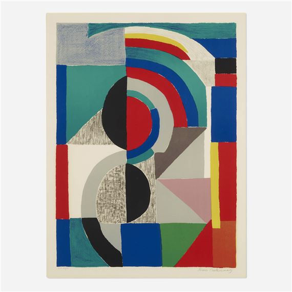 Icône by Sonia Delaunay, 1970