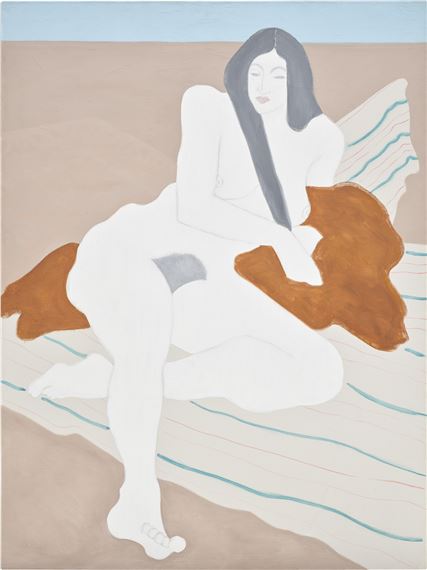 White Nude by March Avery, Painted in 1975