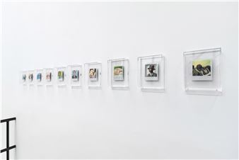 France Bizot: Polaroils - Backslash Gallery (rue Notre Dame de Nazareth)