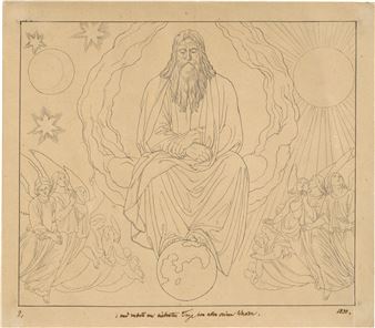Fides, Spes, Et Caritas Artwork By Julius Schnorr Von Carolsfeld