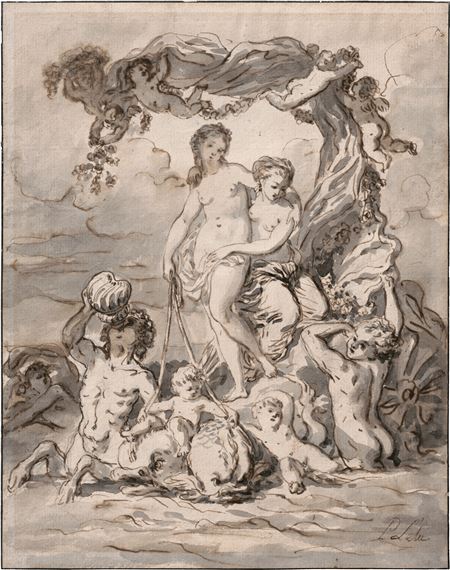 Der Triumph der Amphidrite by Pierre Lélu
