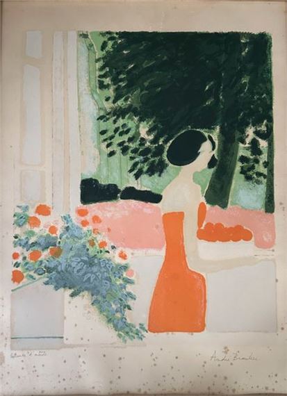 Andre Brasilier | André BRASILIER (1929) Summer in Loupeigne (c