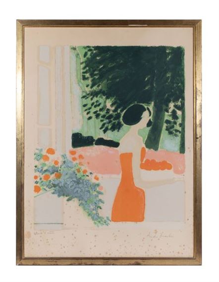 Andre Brasilier | André BRASILIER (1929) Summer in Loupeigne (c