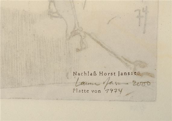 Horst Janssen | Untitled | MutualArt