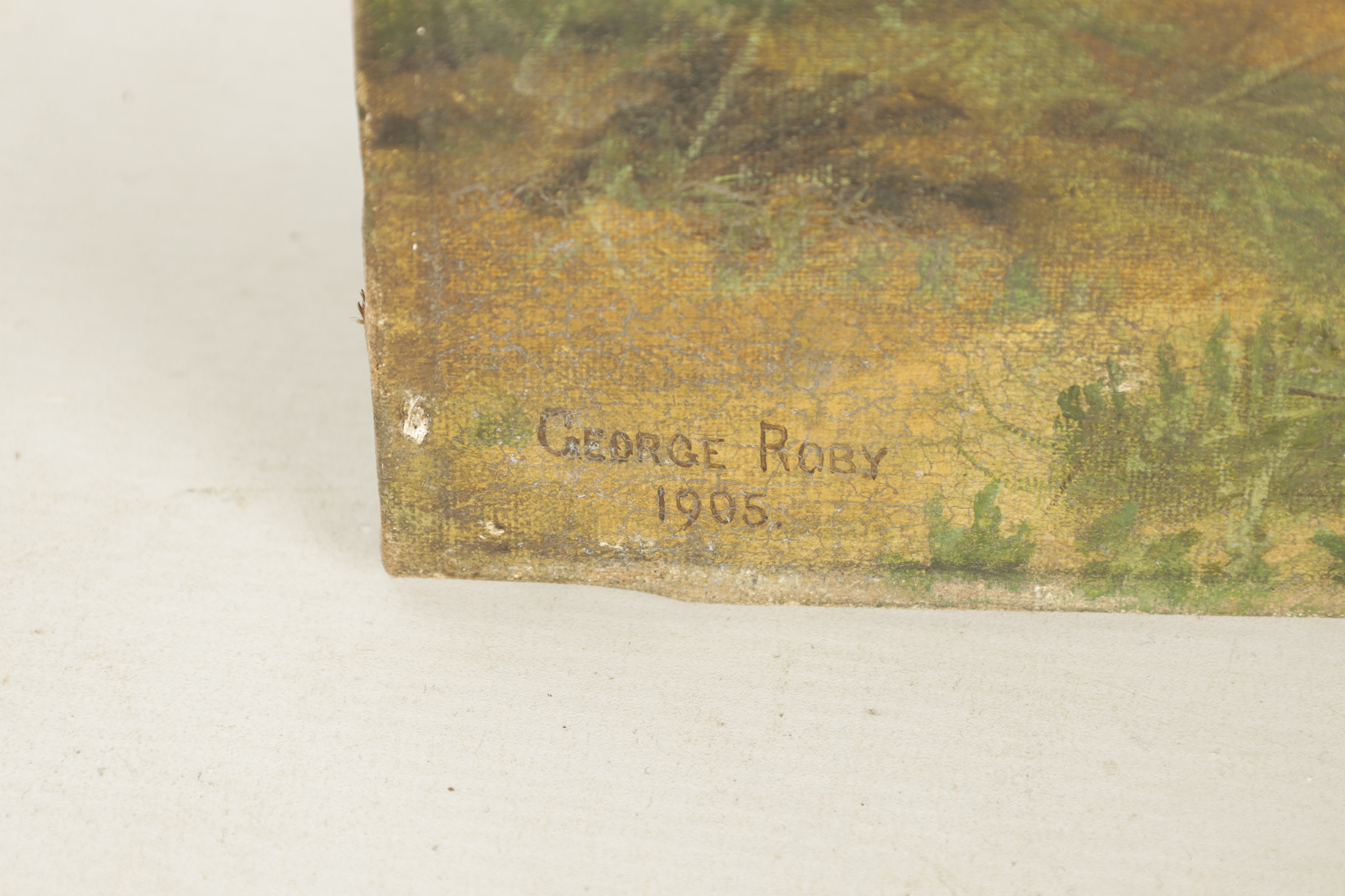 George Roby | A LATE 19TH CENTURY OIL ON CANVAS (Late 19th Century ...