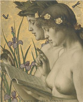 Perfect Harmony by Louis Welden Hawkins, 1894