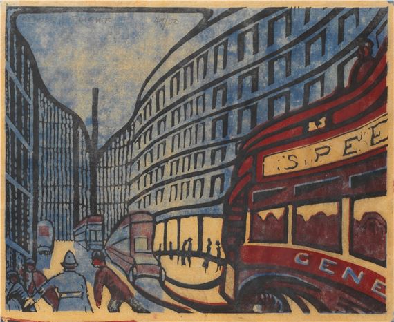 Speed by Claude Flight, circa 1922