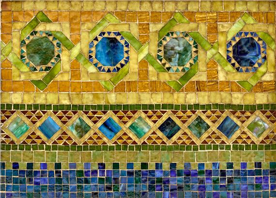 Tiffany Studios | Mosaic Sample Panel | MutualArt
