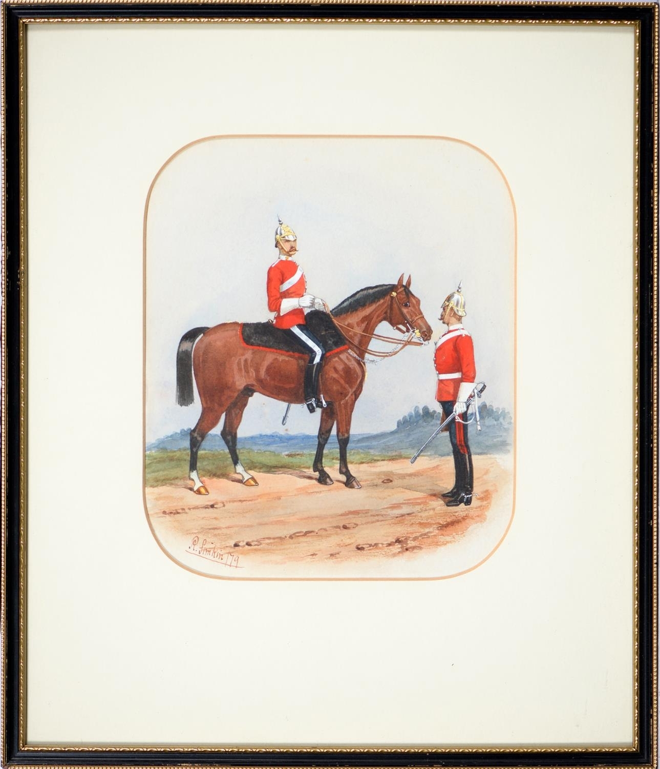 Richard Simkin | – Uniforms of the British Army (1865) | MutualArt