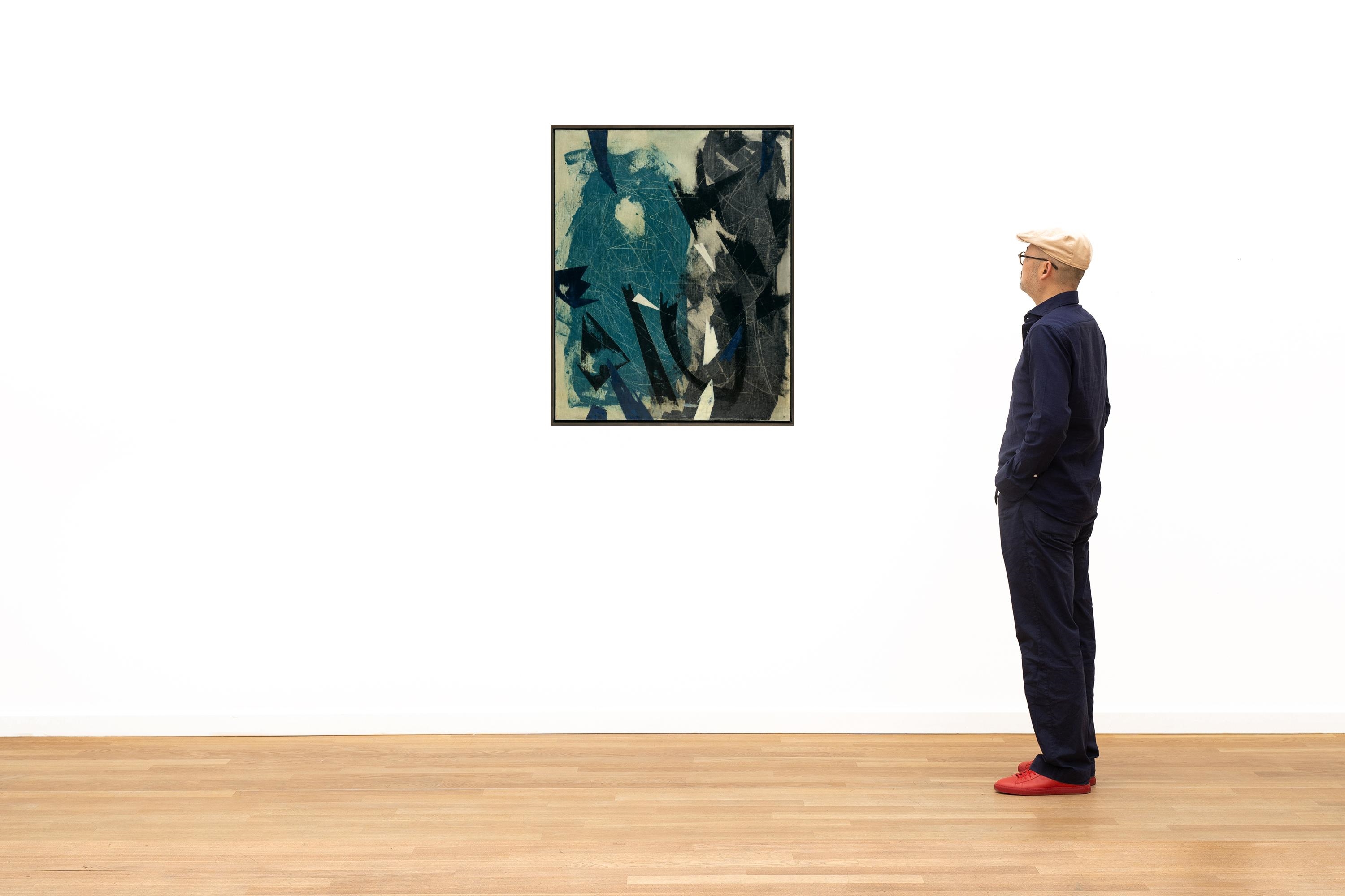 Artwork by Theodor Werner, “Verschollenes” (Lost things), Made of Tempera, varnished, on canvas