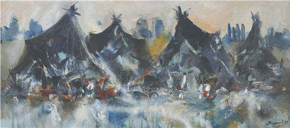 The Gipsy Camp by Mihail Gavril, (19)91