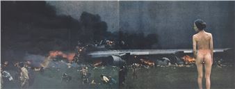 Untitled (Plane Crash) (1999) - Damian Loeb