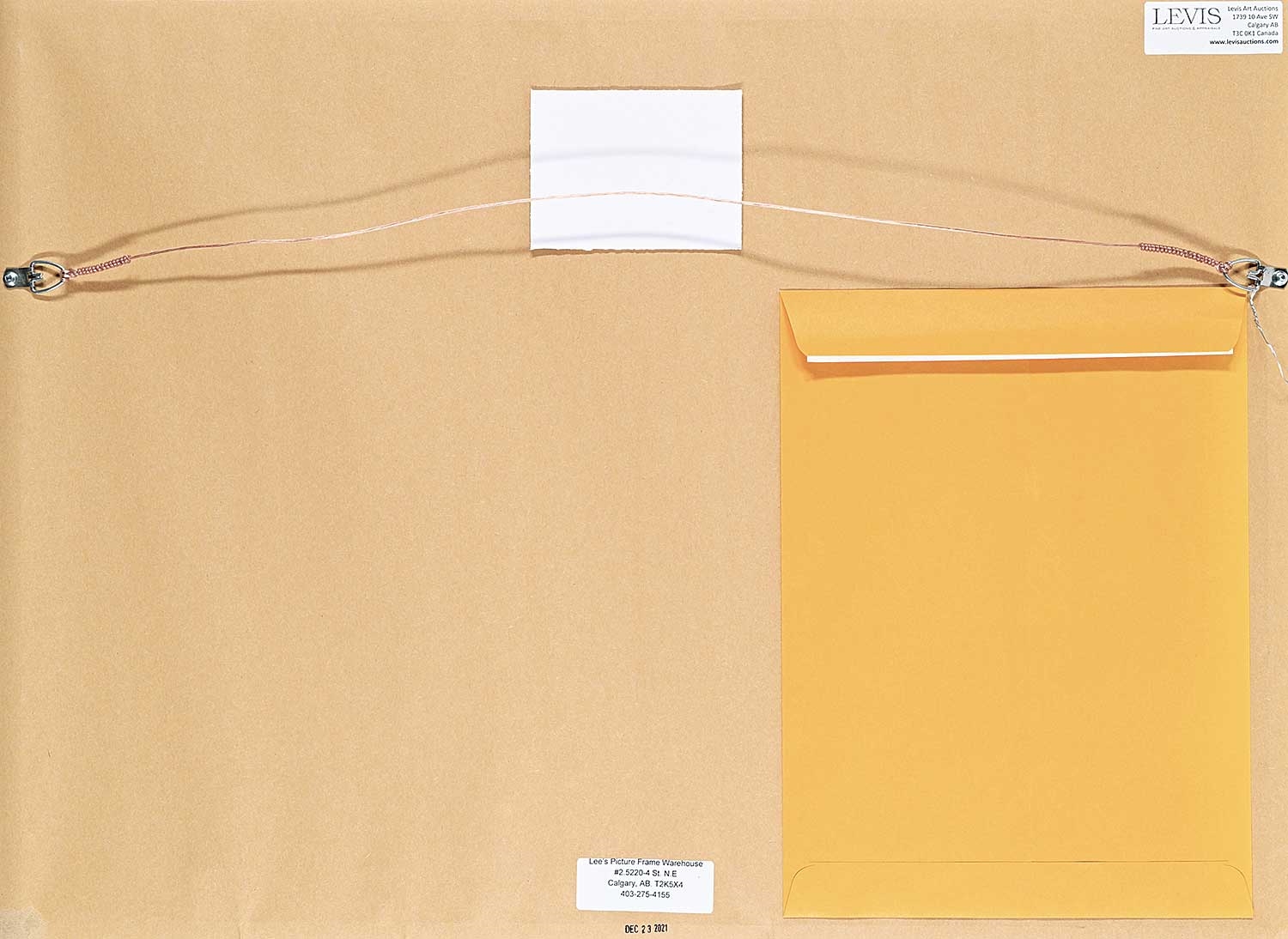 Artwork by Les Graff, Untitled - Pink and Black Abstract, Made of colour silkscreen on paper