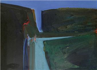 Untitled - Green Intersection - Les Graff