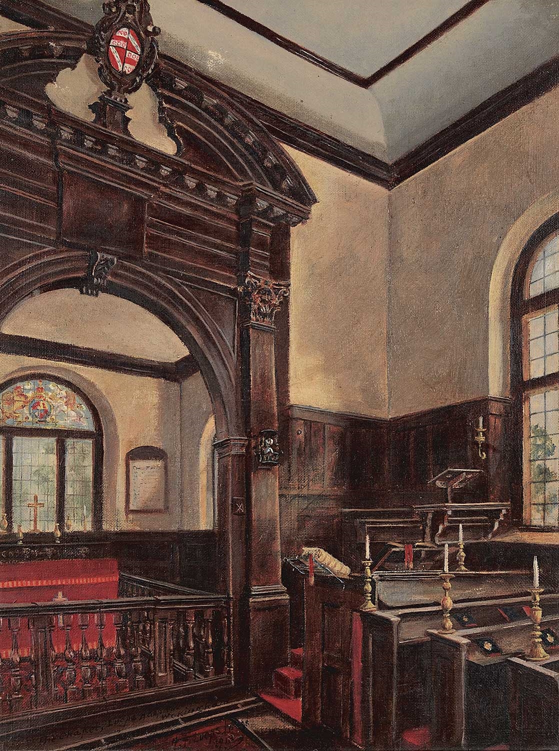 The Chapel, Lucas Hospital, 1663, Wokingham - Henry Frederick Lucas-Lucas
