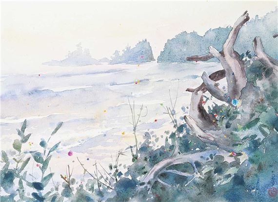 Untitled - Coastal View by Alex Fong